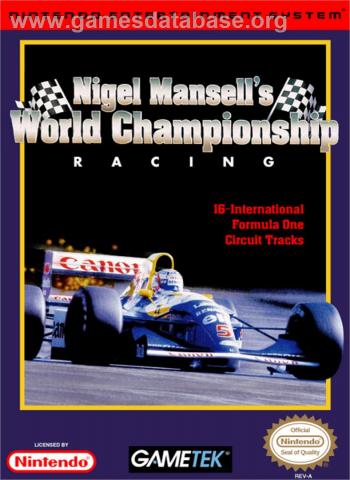 Cover Nigel Mansell's World Championship Challenge for NES